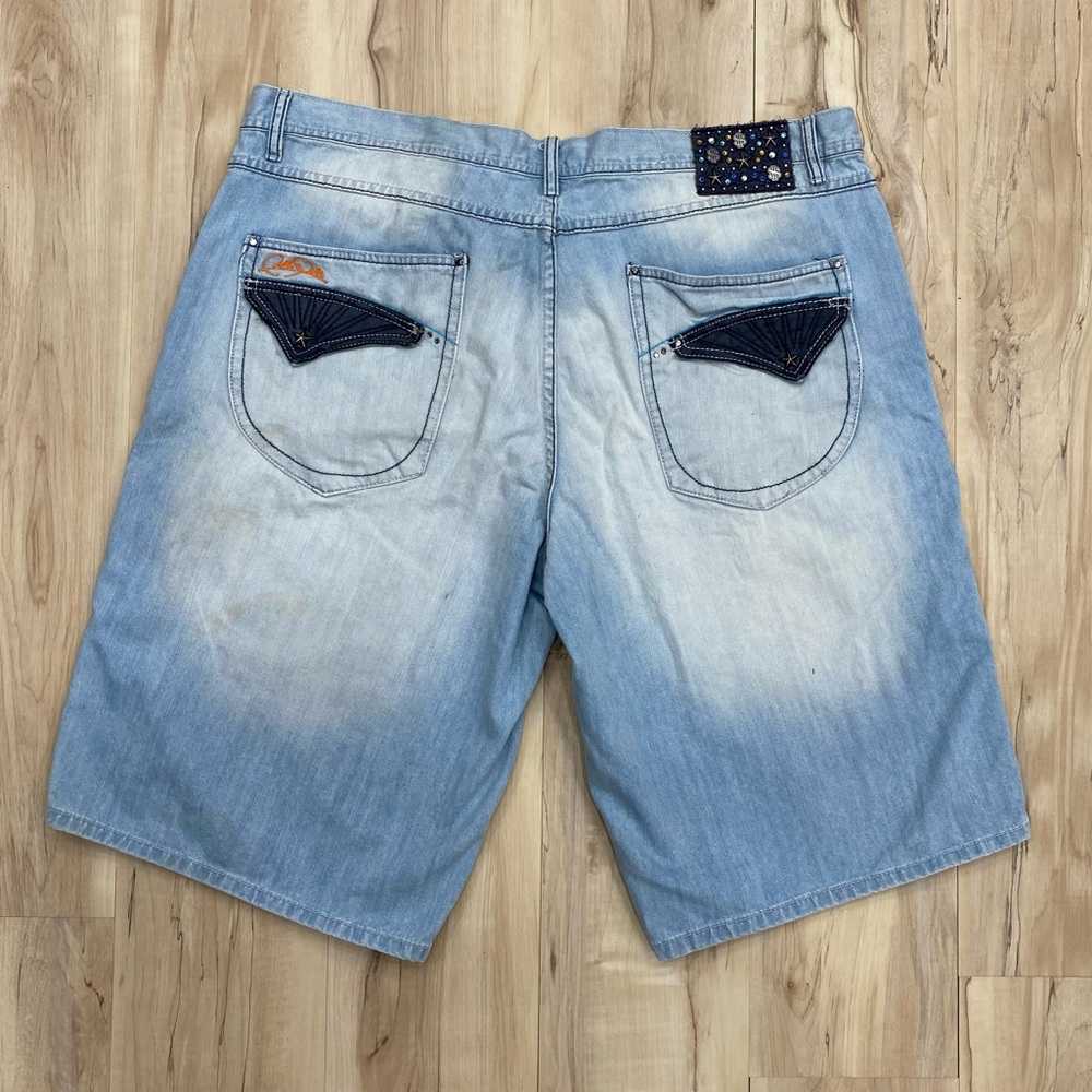Vintage Pelle Pelle denim shorts size 44